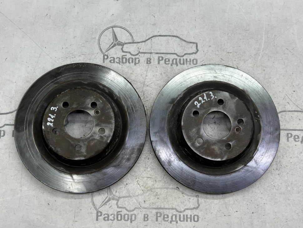 Диски тормозные зад MERCEDES-BENZ S-класс W221 (2005 - 2009) фото 1 — Разборка Мерседес