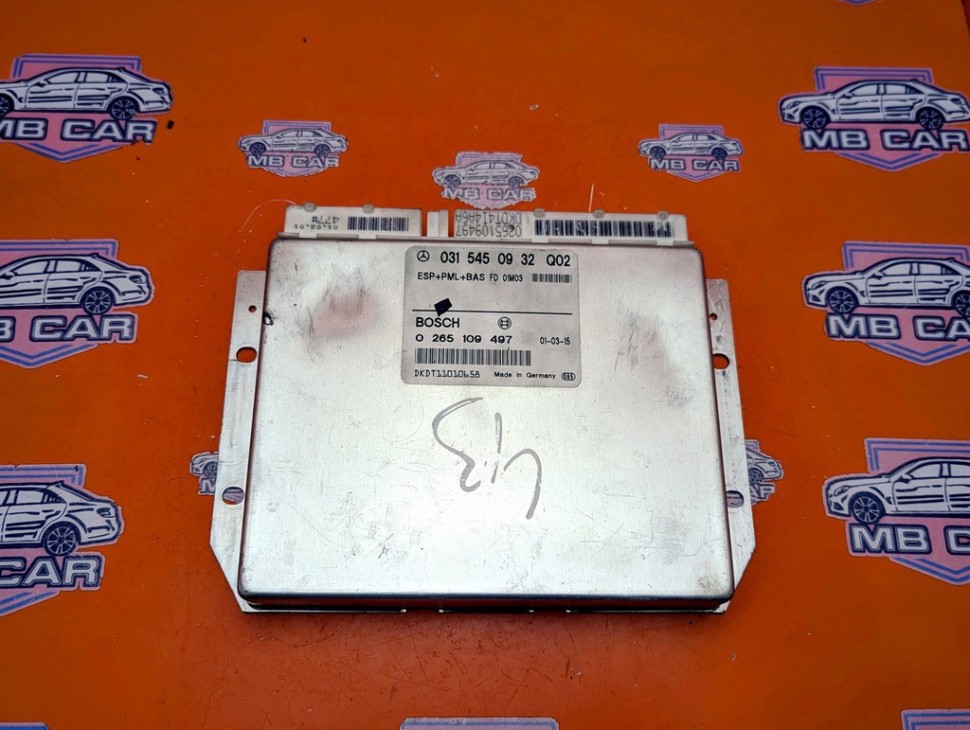 Блок ESP+PML MERCEDES-BENZ S-класс W220 (1998 - 2005) фото 1 &mdash; Разборка Мерседес