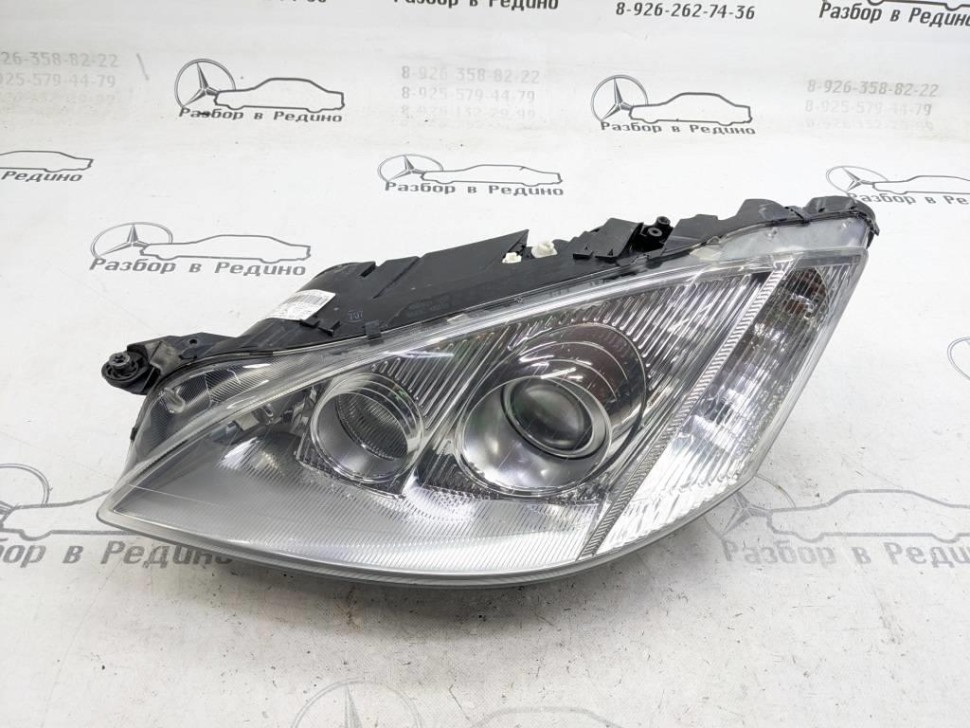 Фара левая MERCEDES-BENZ S-класс W221 (2005 - 2009) фото 1 — Разборка Мерседес