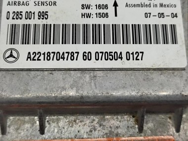 Блок AIRBAG MERCEDES-BENZ S-класс W221 (2005 - 2009) — Разборка Мерседес