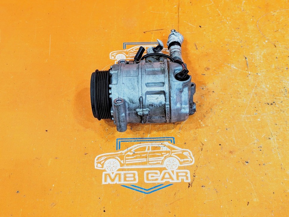 Компрессор кондиционера MERCEDES-BENZ E-класс W211/S211 (2002 - 2006) фото 1 — Разборка Мерседес