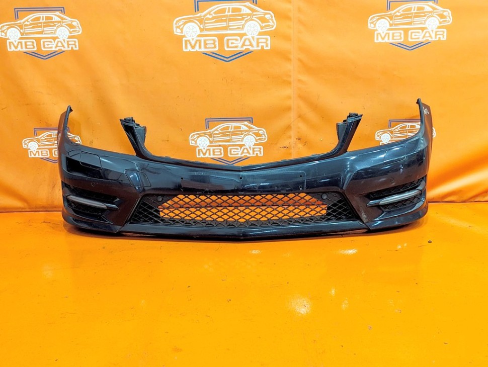 Бампер передний MERCEDES-BENZ C-класс W204/S204/С204 рестайлинг (2011 - 2015) фото 1 — Разборка Мерседес