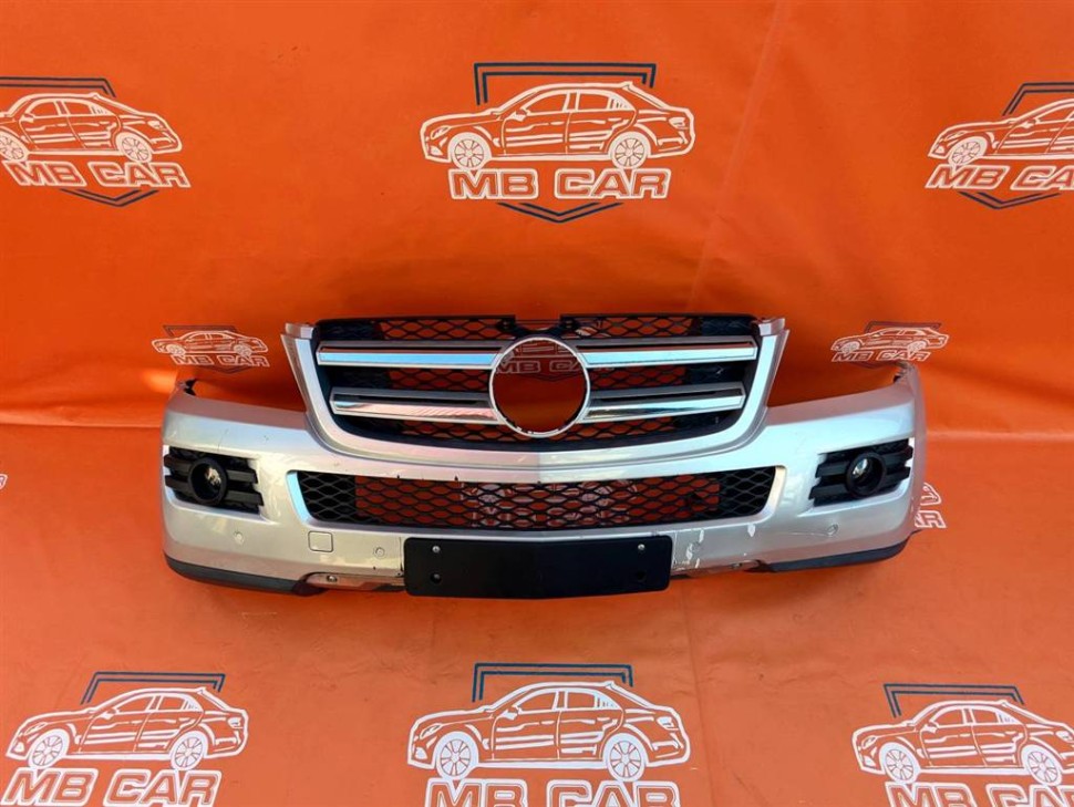 Бампер передний MERCEDES-BENZ GL-класс X164 рестайлинг (2009 - 2012) фото 1 — Разборка Мерседес
