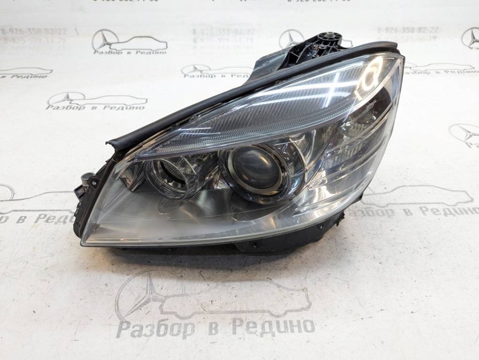 Фара левая MERCEDES-BENZ C-класс W204/S204 (2006 - 2011) фото 1 — Разборка Мерседес