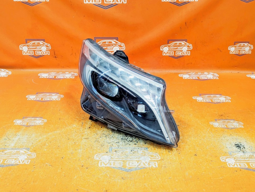 Фара правая MERCEDES-BENZ V-класс W447 рестайлинг (2019 - 2025) фото 1 &mdash; Разборка Мерседес