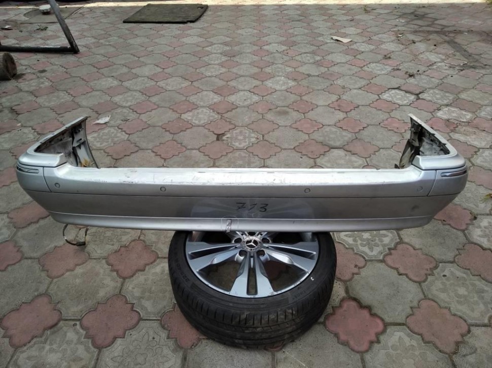 Бампер задний MERCEDES-BENZ E-класс W210/S210 рестайлинг (1999 - 2003) фото 1 — Разборка Мерседес