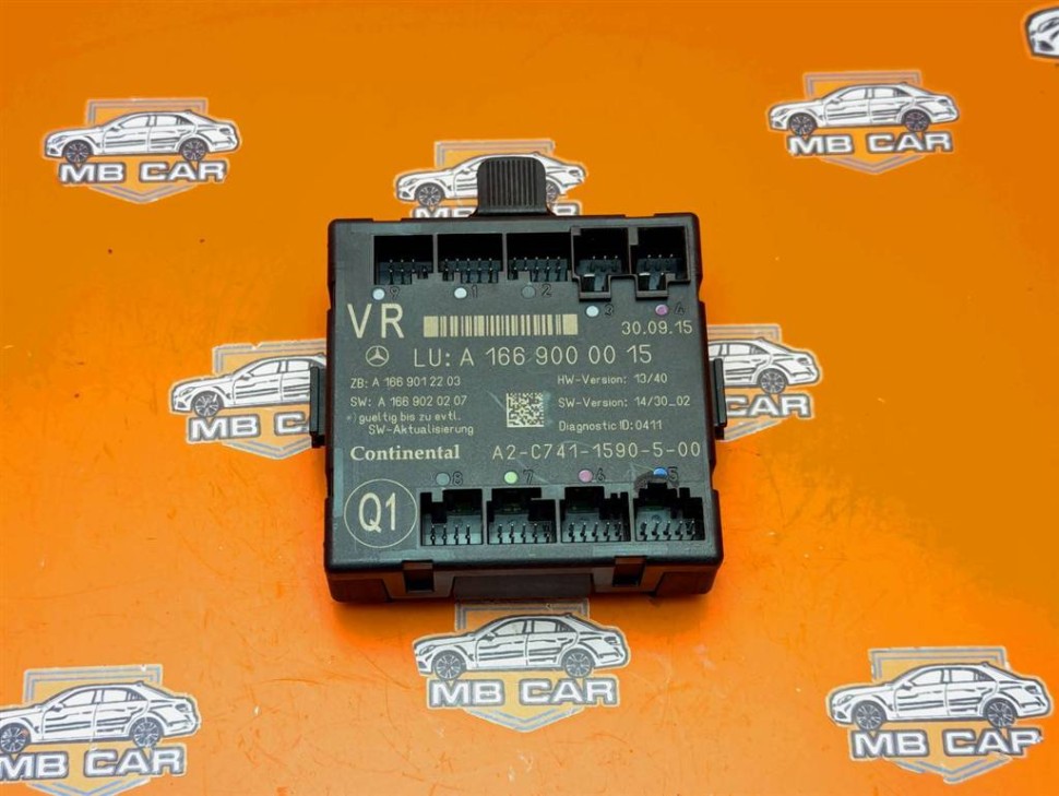 Блок двери MERCEDES-BENZ GLE-класс Coupe C292 (2015 - 2019) фото 1 — Разборка Мерседес