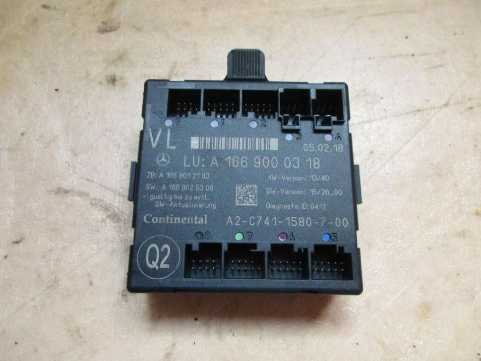 Блок двери MERCEDES-BENZ GLS-класс X166 (2015 - 2019) фото 1 — Разборка Мерседес