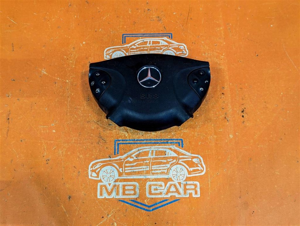 Подушка безопасности в руль MERCEDES-BENZ E-класс W211/S211 (2002 - 2006) фото 1 — Разборка Мерседес