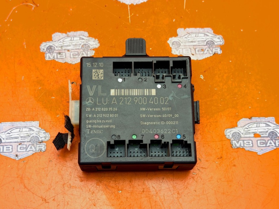 Блок двери MERCEDES-BENZ C-класс W204/S204 (2006 - 2011) фото 1 — Разборка Мерседес