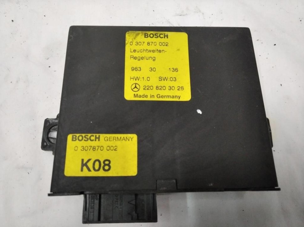 Блок корректора фар MERCEDES-BENZ S-класс W220 (1998 - 2005) фото 1 — Разборка Мерседес