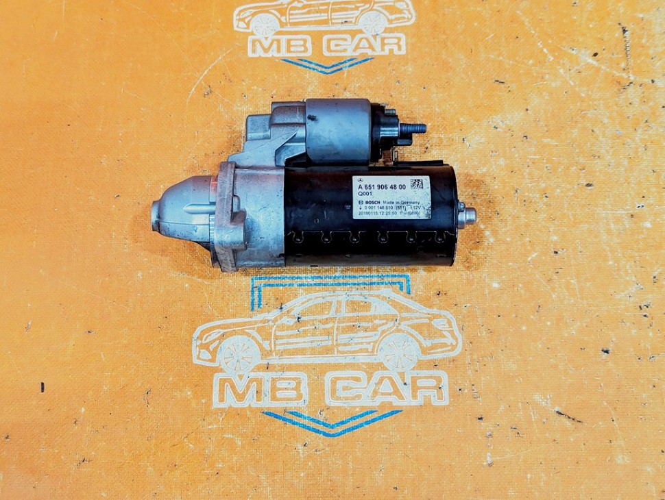 Стартер MERCEDES-BENZ GLE-класс W166 (2015 - 2018) фото 1 — Разборка Мерседес