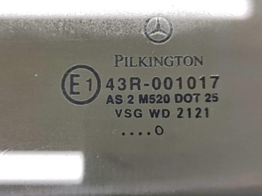 Стекло заднее левое MERCEDES-BENZ S-класс W220 (1998 - 2005) — Разборка Мерседес