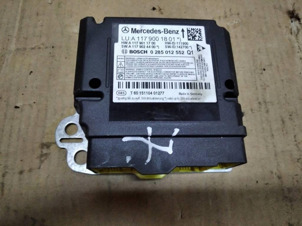 Блок AIRBAG MERCEDES-BENZ CLA-класс C117/X117 (2013 - 2016) фото 1 — Разборка Мерседес