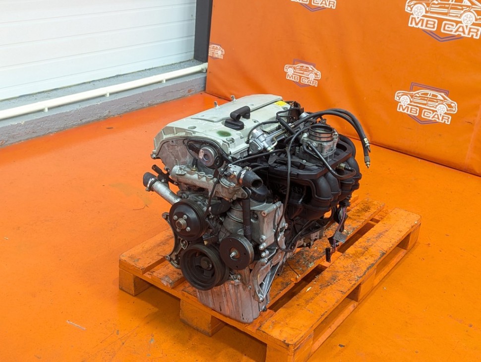 Двигатель бензиновый MERCEDES-BENZ CLK-класс C208/A208 рестайлинг (1999 - 2003) фото 1 — Разборка Мерседес