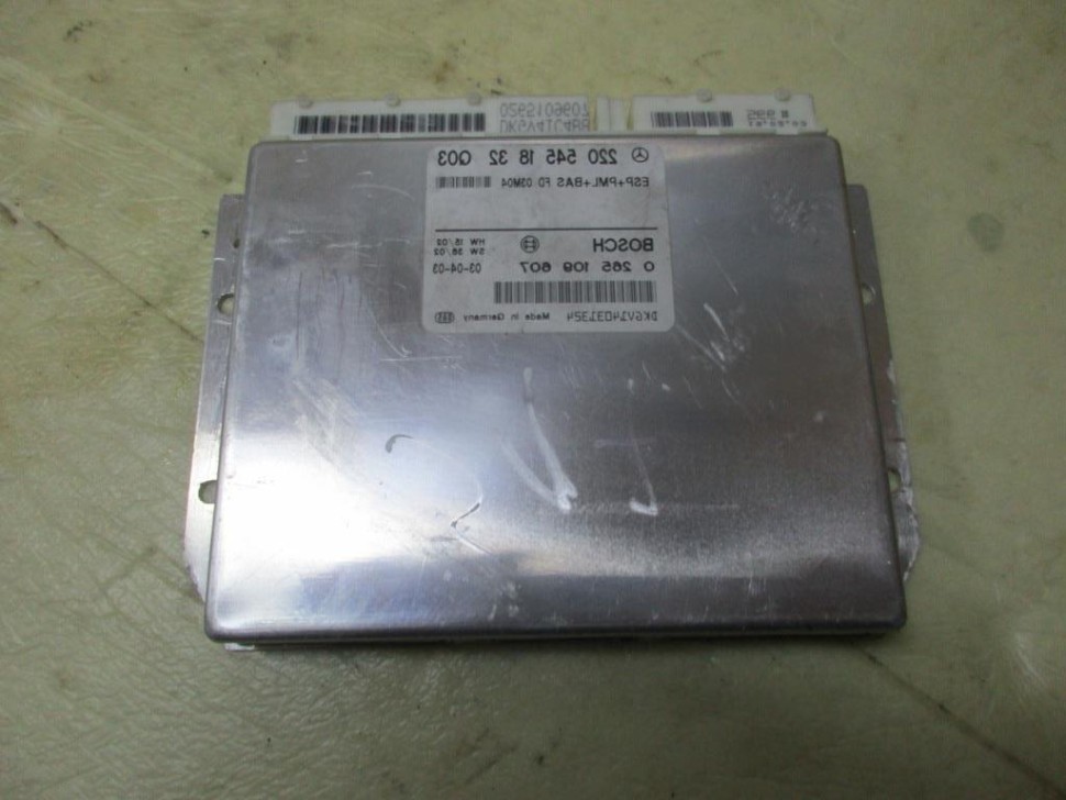 Блок ESP+PML MERCEDES-BENZ S-класс W220 рестайлинг (2002 - 2005) фото 1 — Разборка Мерседес