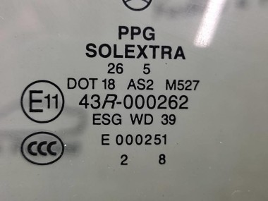 Стекло заднее правое MERCEDES-BENZ R-класс W251 (2005 - 2007) — Разборка Мерседес