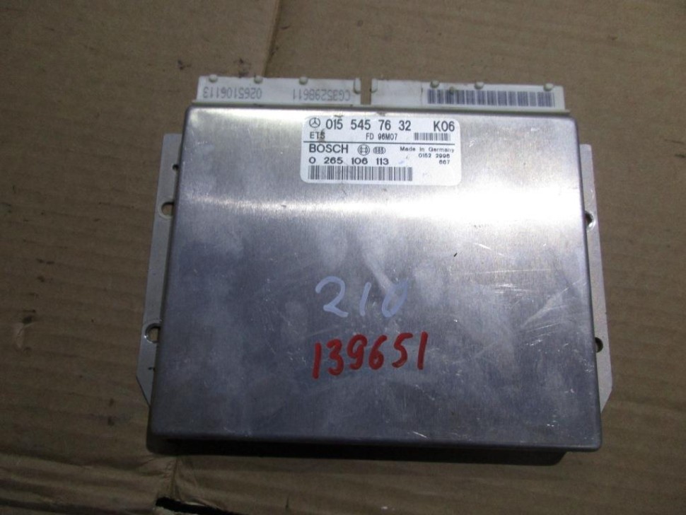 Блок ETS MERCEDES-BENZ E-класс W210/S210 (1995 - 1999) фото 1 — Разборка Мерседес