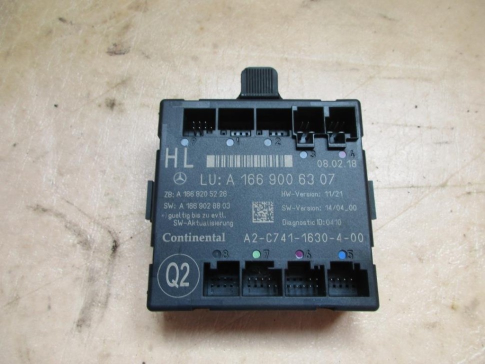 Блок двери MERCEDES-BENZ GLS-класс X166 (2015 - 2019) фото 1 — Разборка Мерседес