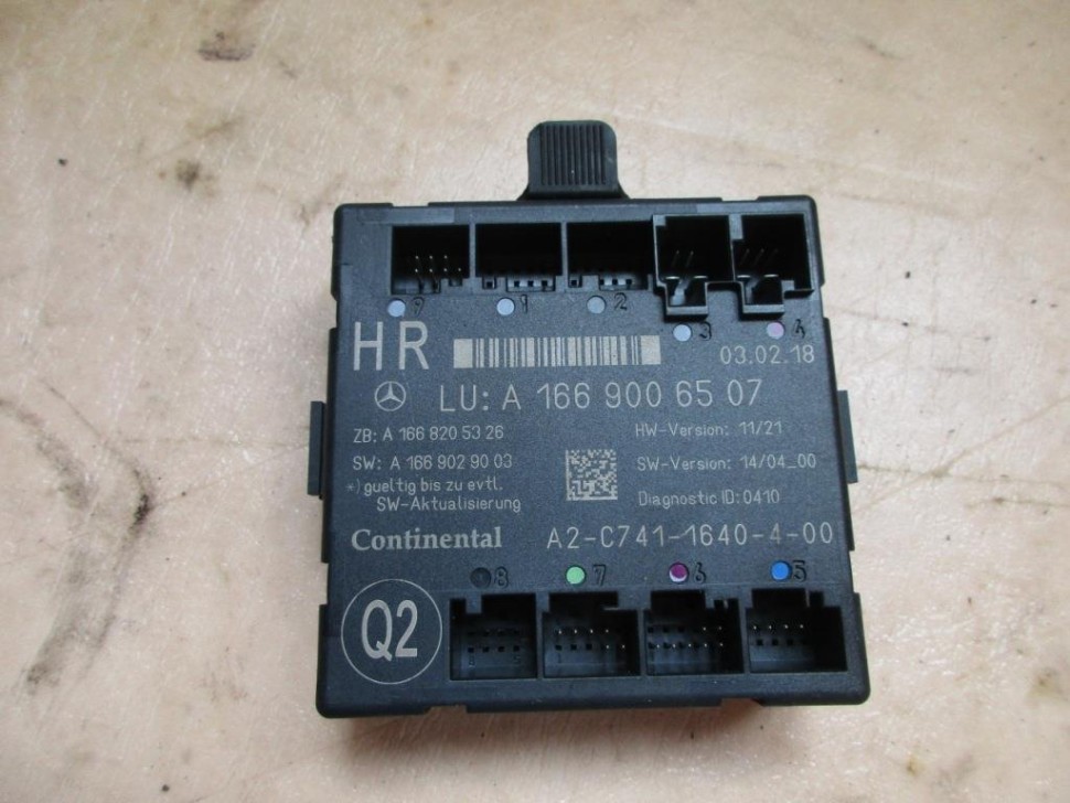 Блок двери MERCEDES-BENZ GLS-класс X166 (2015 - 2019) фото 1 — Разборка Мерседес