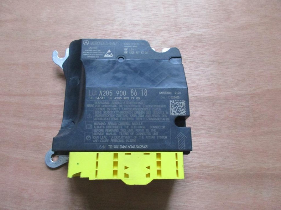 Блок AIRBAG MERCEDES-BENZ C-класс W205/S205/C205/A205 (2014 - 2018) фото 1 — Разборка Мерседес
