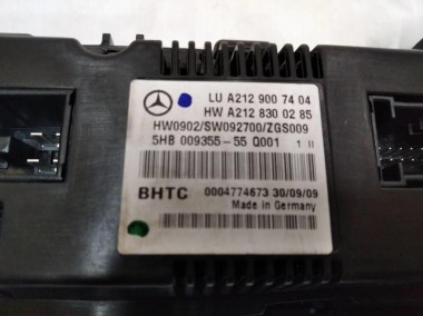 Панель управления климатом MERCEDES-BENZ E-класс W212/S212/C207/A207 (2009 - 2013) — Разборка Мерседес