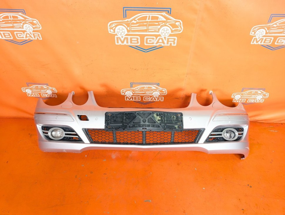 Бампер передний MERCEDES-BENZ E-класс W211/S211 рестайлинг (2006 - 2009) E 200 1.8 AT (184 л.с.) фото 1 &mdash; Разборка Мерседес