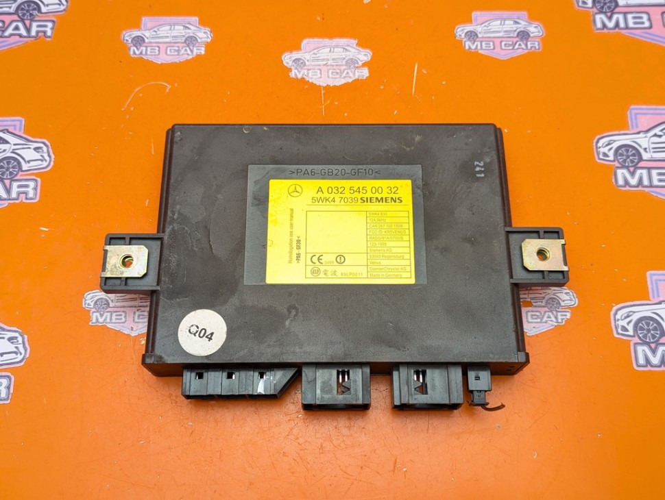 Блок KEYLESS-GO MERCEDES-BENZ S-класс W220 (1998 - 2005) фото 1 &mdash; Разборка Мерседес