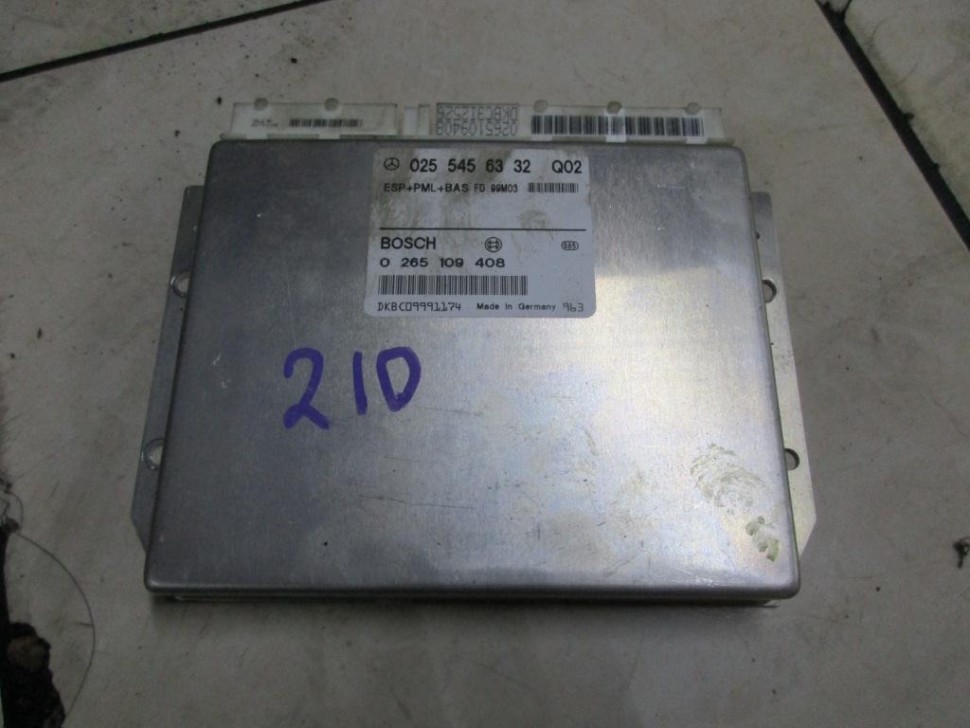 Блок ESP+PML MERCEDES-BENZ E-класс W210/S210 (1995 - 1999) фото 1 — Разборка Мерседес