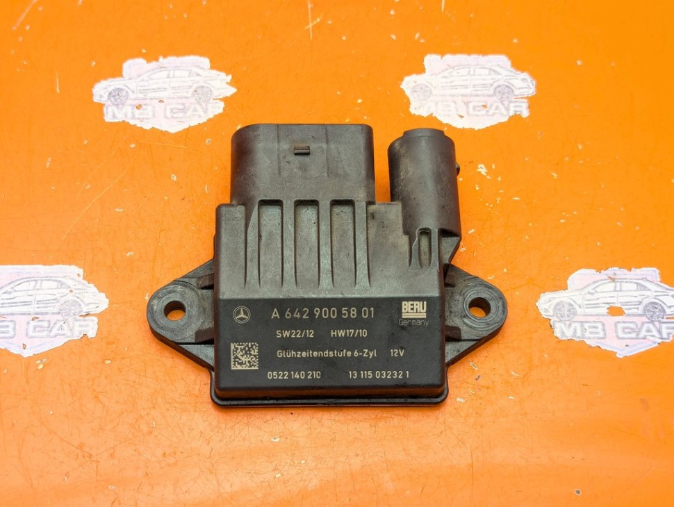 Реле свечей накала MERCEDES-BENZ M-класс W164 (2005 - 2008) фото 1 &mdash; Разборка Мерседес