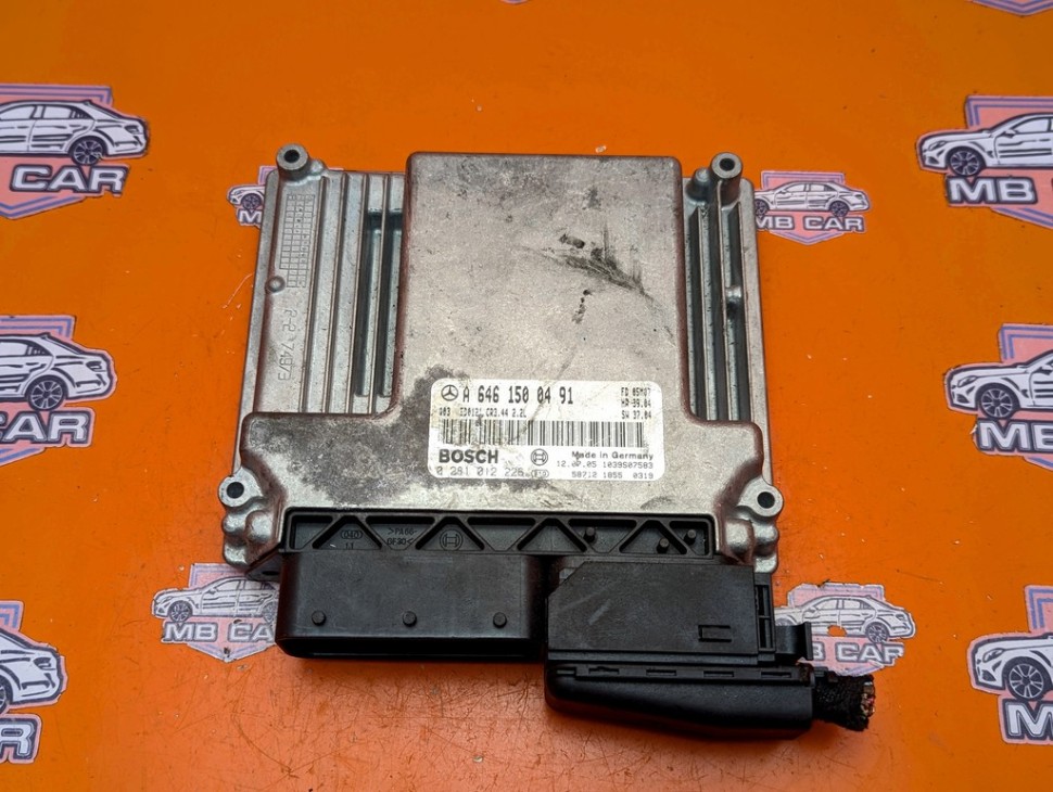 Блок управления двигателем MERCEDES-BENZ E-класс W211/S211 (2002 - 2006) фото 1 — Разборка Мерседес