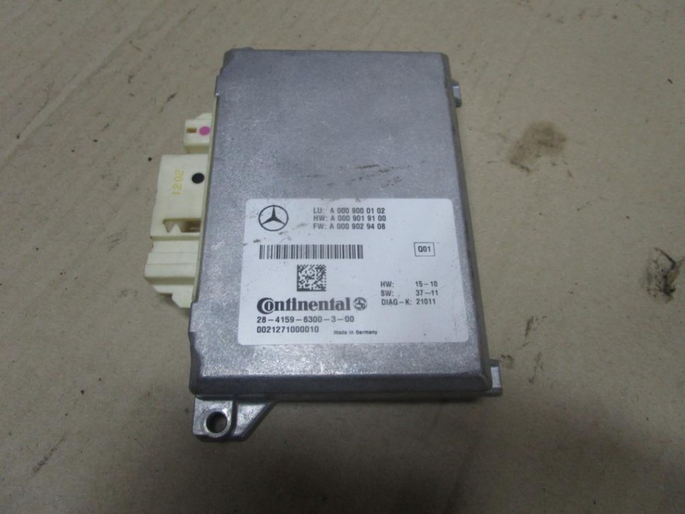 Блок радарного датчика MERCEDES-BENZ M-класс W166 (2011 - 2015) фото 1 — Разборка Мерседес