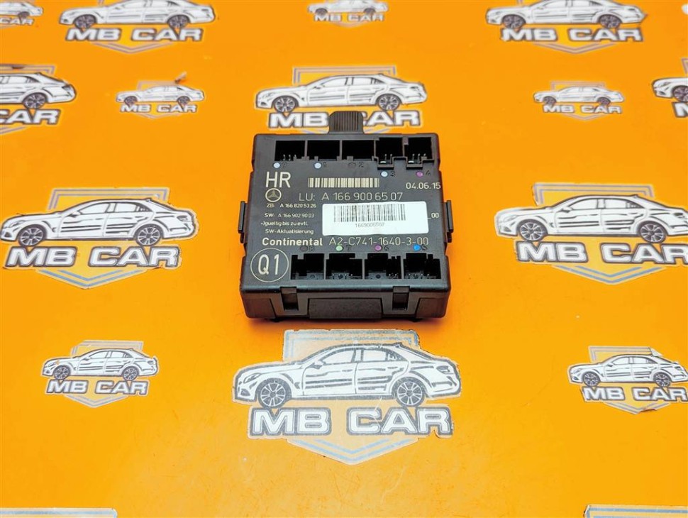 Блок двери MERCEDES-BENZ GLE-класс Coupe C292 (2015 - 2019) фото 1 — Разборка Мерседес