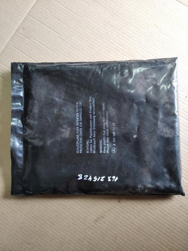 Пакет для запасного колеса MERCEDES-BENZ M-класс W163 рестайлинг (2001 - 2005) фото 1 — Разборка Мерседес