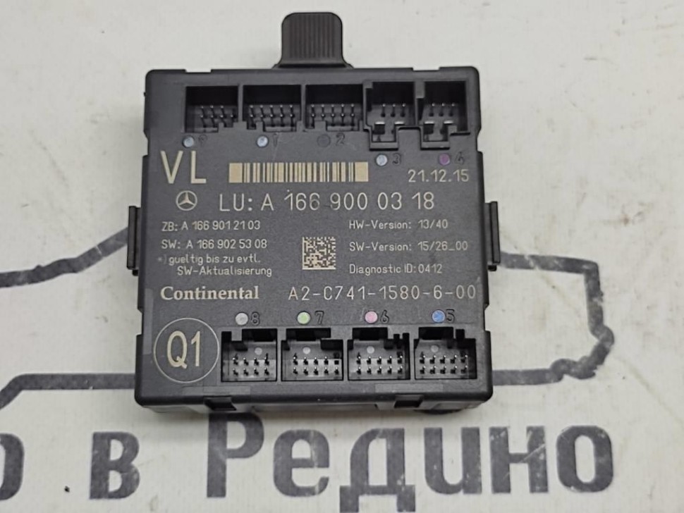 Блок двери MERCEDES-BENZ GLE-класс W166 (2015 - 2018) фото 1 — Разборка Мерседес