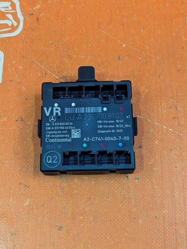 Блок двери MERCEDES-BENZ SL-класс R231 рестайлинг (2016 - 2020) — Разборка Мерседес