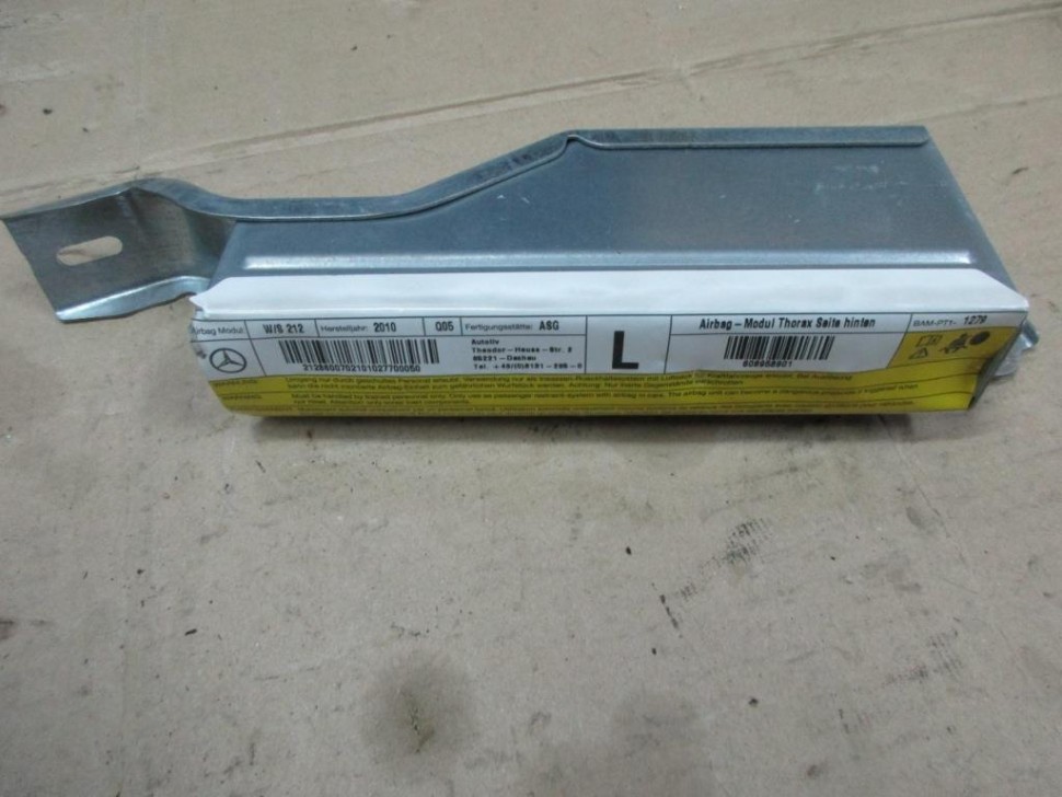 Подушка безопасности в сиденье MERCEDES-BENZ E-класс W212/S212/C207/A207 (2009 - 2013) фото 1 — Разборка Мерседес