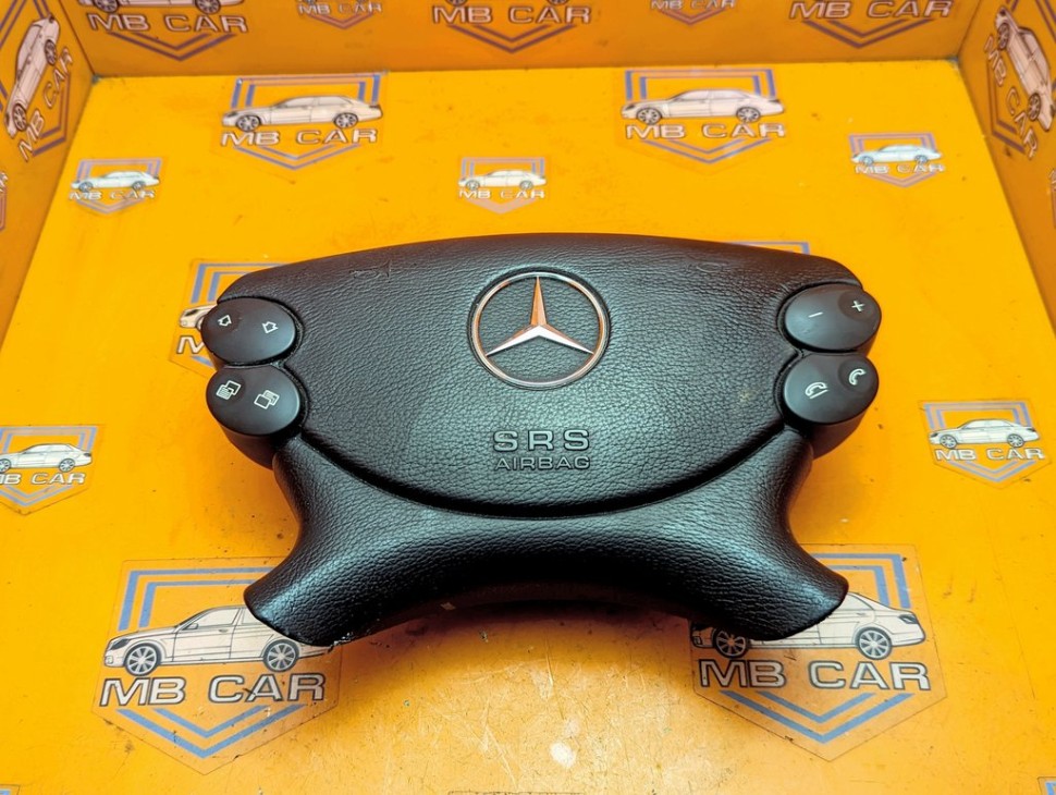 Подушка безопасности в руль MERCEDES-BENZ E-класс W211/S211 рестайлинг (2006 - 2009) фото 1 &mdash; Разборка Мерседес