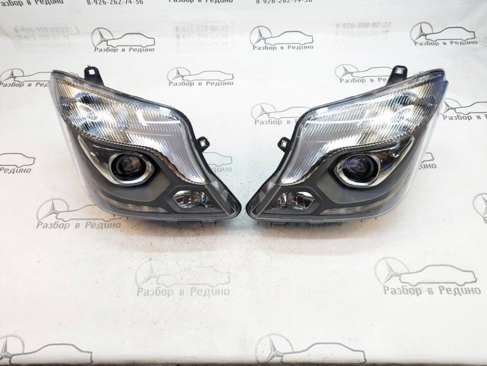 Комплект фар MERCEDES-BENZ Sprinter W906 (2006 - 2019) фото 1 — Разборка Мерседес