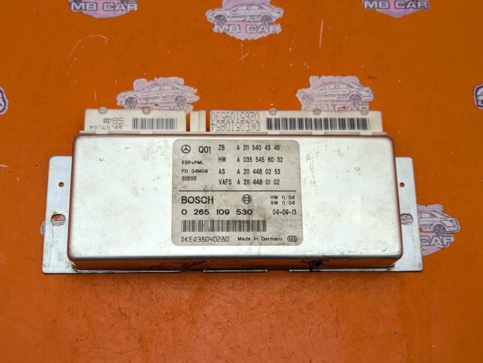 Блок ESP+PML MERCEDES-BENZ E-класс W211/S211 (2002 - 2006) фото 1 &mdash; Разборка Мерседес