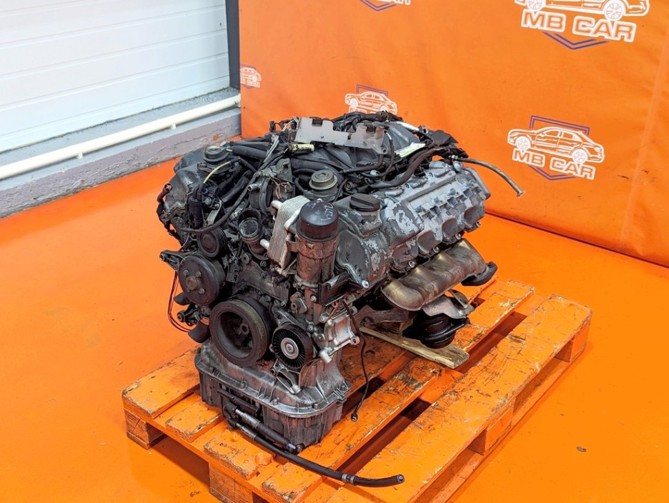 Двигатель бензиновый MERCEDES-BENZ M-класс W164 (2005 - 2008) фото 1 — Разборка Мерседес