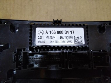 Панель управления климатом MERCEDES-BENZ GLE-класс AMG W166 (2015 - 2019) — Разборка Мерседес