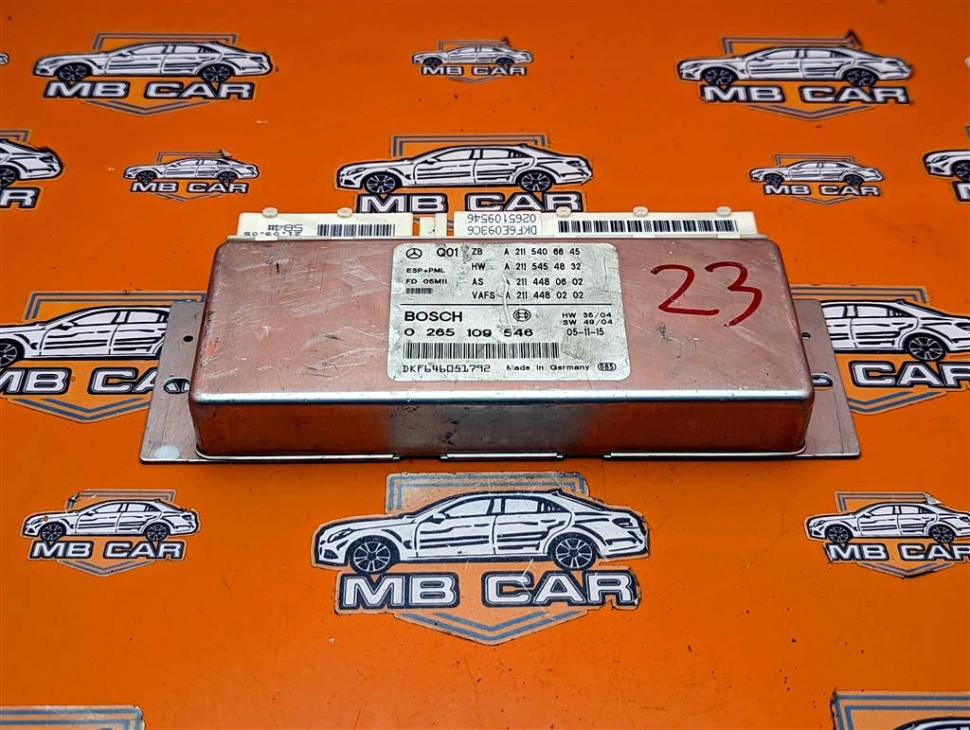 Блок ESP+PML MERCEDES-BENZ E-класс W211/S211 (2002 - 2006) фото 1 — Разборка Мерседес