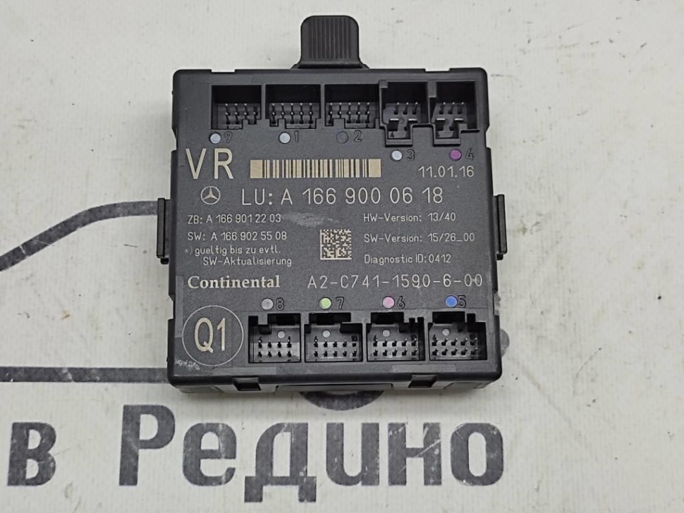 Блок двери MERCEDES-BENZ GLE-класс W166 (2015 - 2018) фото 1 — Разборка Мерседес