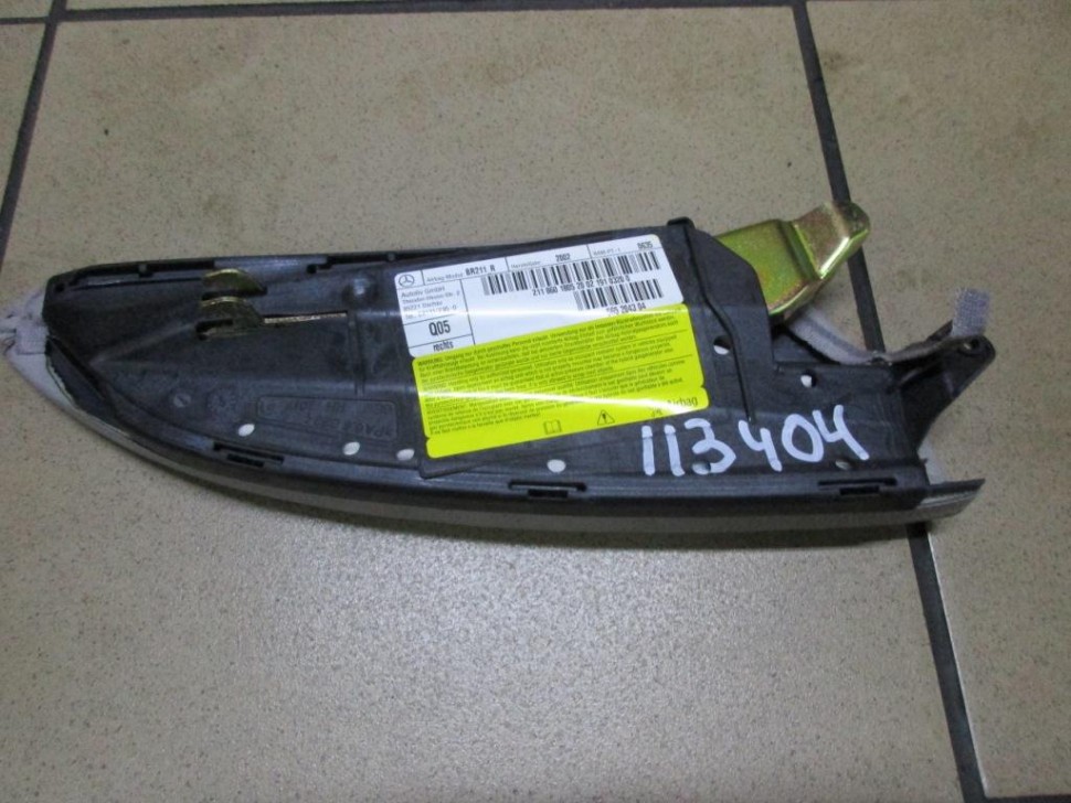 Подушка безопасности в сиденье MERCEDES-BENZ E-класс W211/S211 (2002 - 2006) фото 1 — Разборка Мерседес