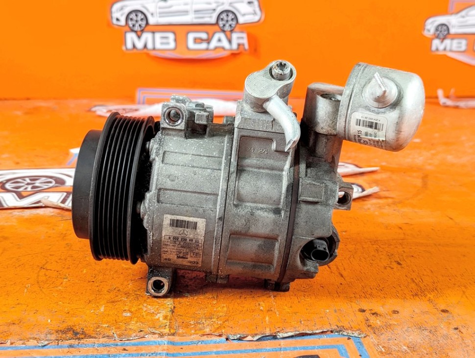 Компрессор кондиционера MERCEDES-BENZ C-класс W204/S204 (2006 - 2011) фото 1 &mdash; Разборка Мерседес