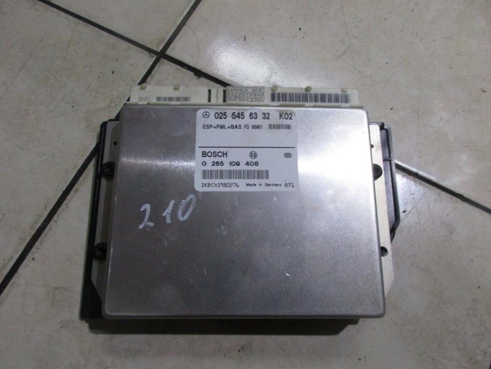 Блок ESP+PML MERCEDES-BENZ E-класс W210/S210 рестайлинг (1999 - 2003) фото 1 &mdash; Разборка Мерседес