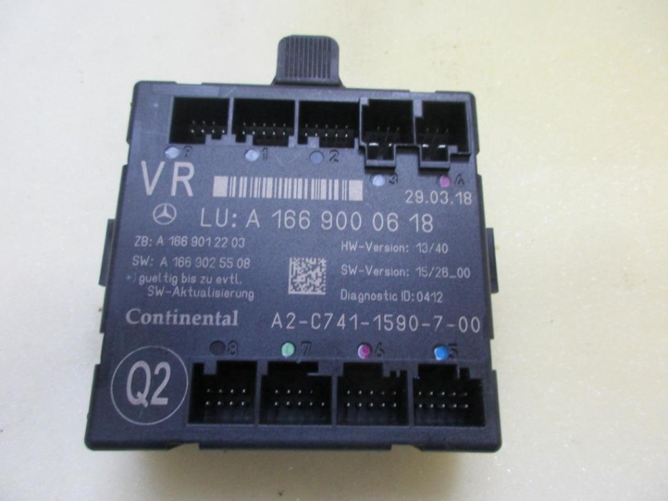 Блок двери MERCEDES-BENZ GLE-класс W166 (2015 - 2018) фото 1 — Разборка Мерседес