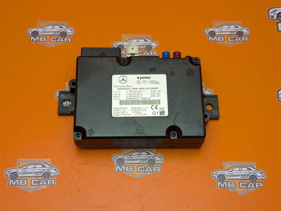 Блок телематики MERCEDES-BENZ GLE-класс Coupe C292 (2015 - 2019) фото 1 — Разборка Мерседес