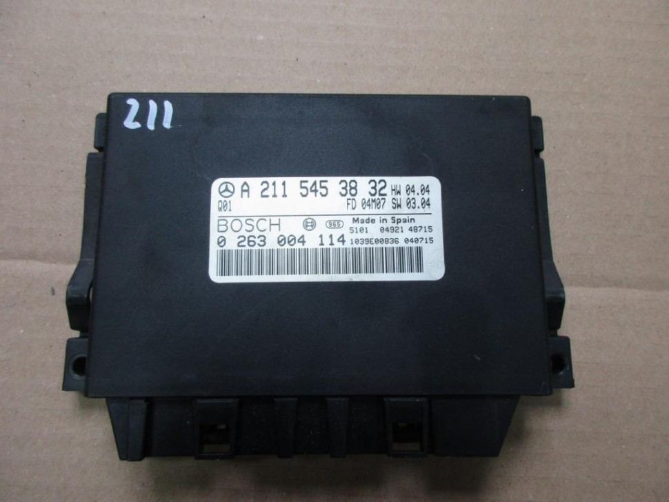 Блок парктроников MERCEDES-BENZ E-класс W211/S211 (2002 - 2006) фото 1 — Разборка Мерседес